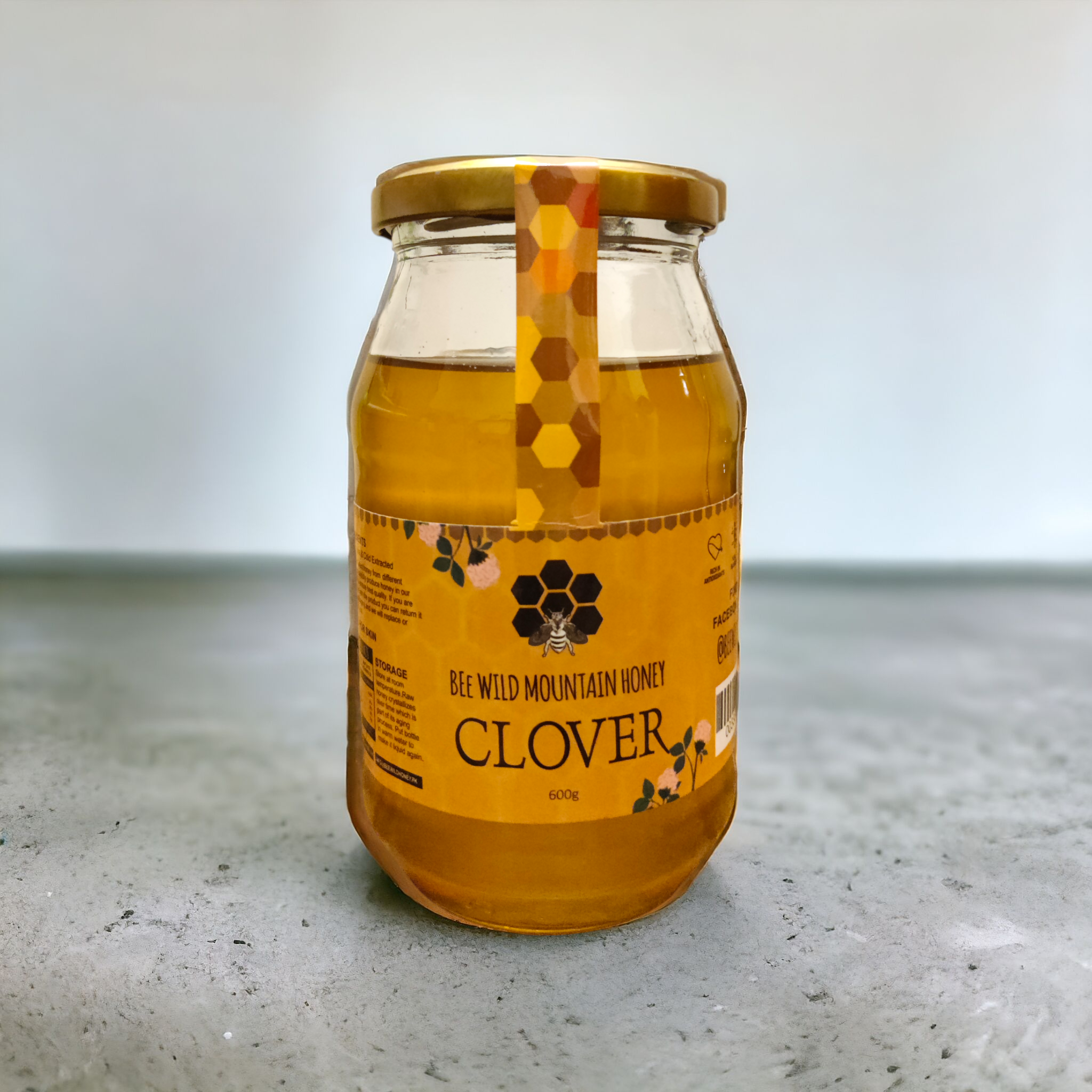 Raw Clover Honey (600g)